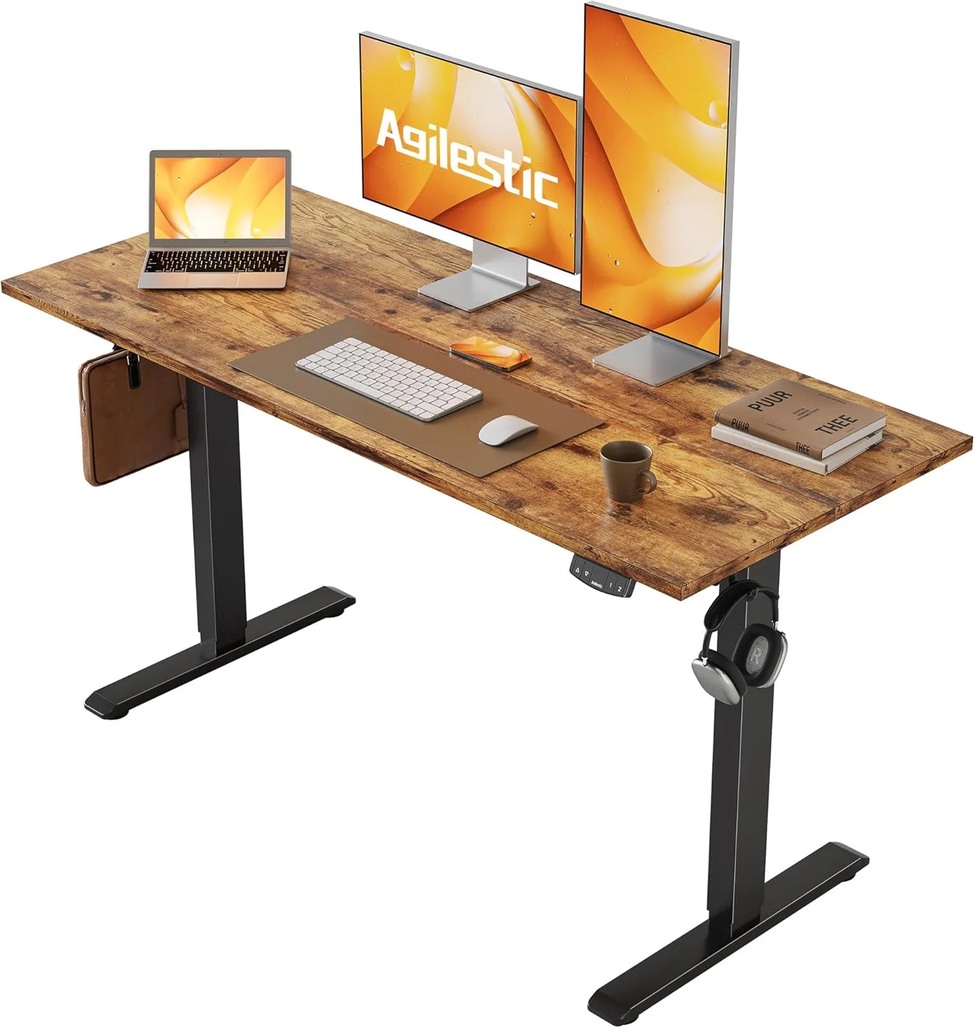 Agilestic Electric Standing Desk, 48 x 24 Inches Height Adjustable Desk - Image 31