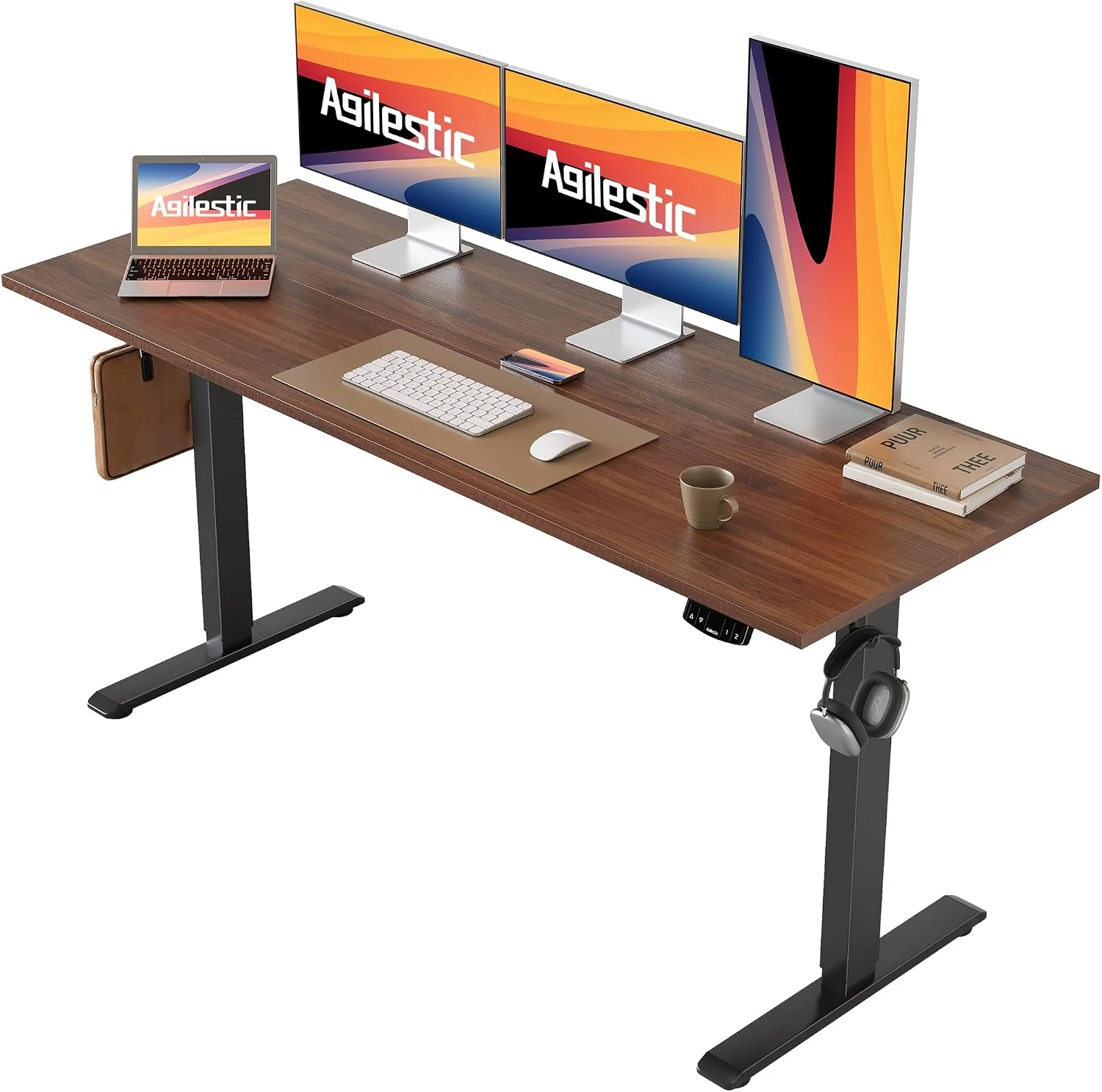 Agilestic Electric Standing Desk, 48 x 24 Inches Height Adjustable Desk - Image 40