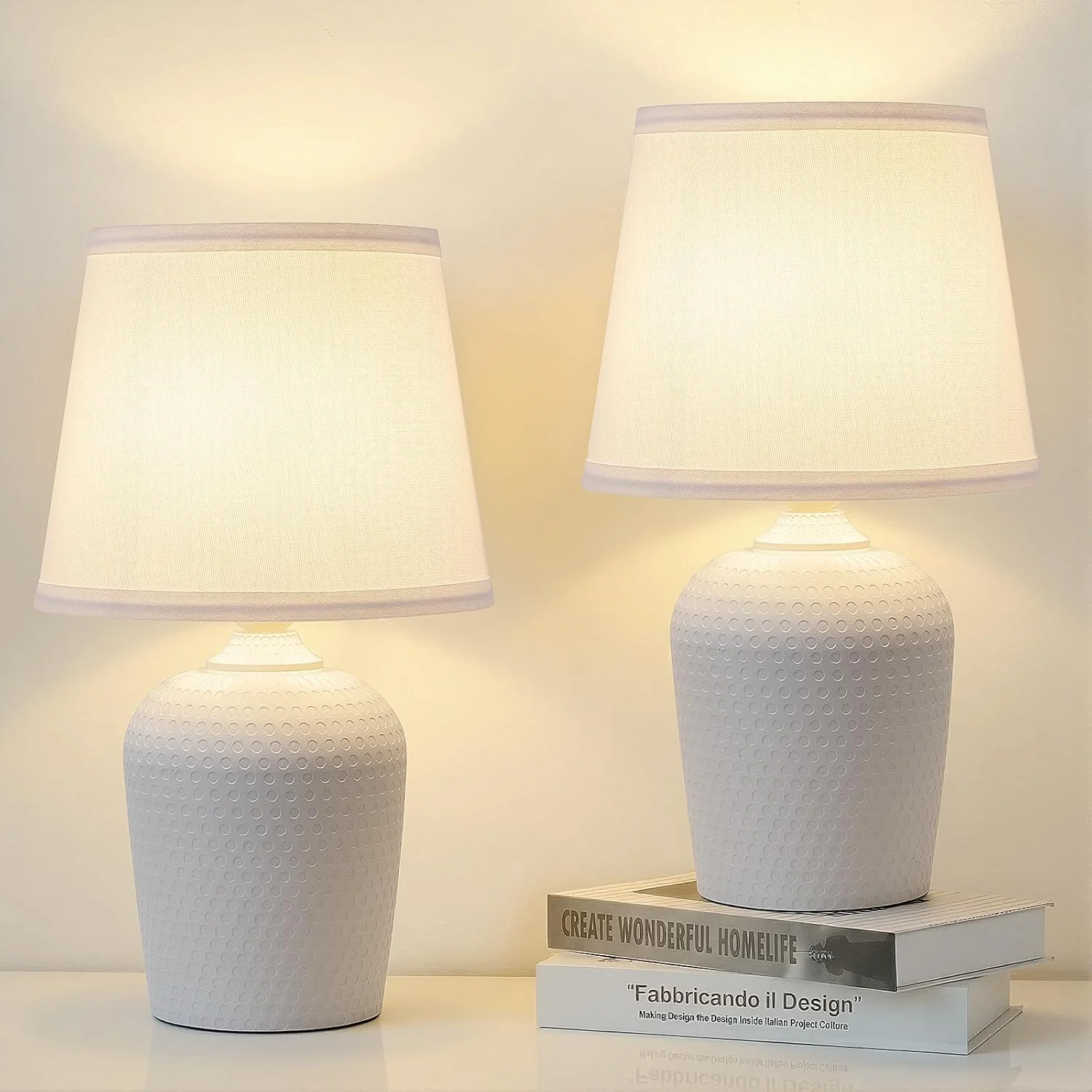 Sucolite Small 11.8'' Table Lamps Set of 2 - Image 6