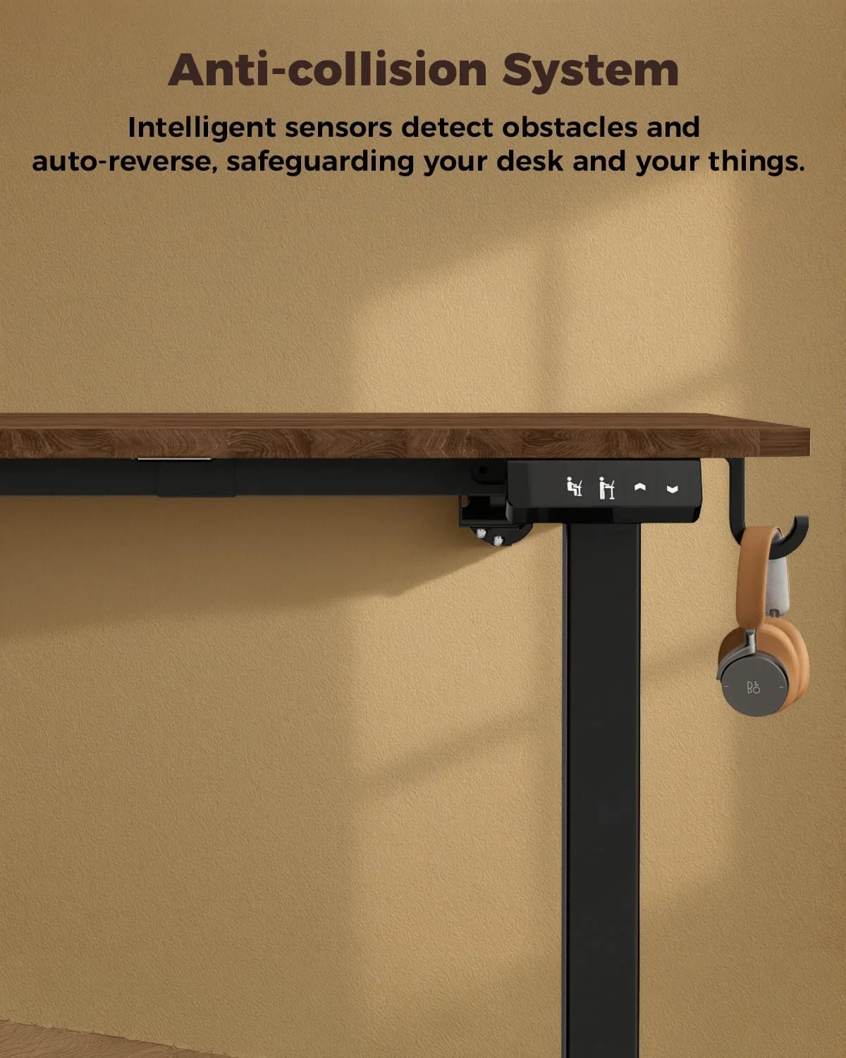 NEXT BEAUTY Electric Standing Desk 48 x 24, Height Adjustable 28-46 - Image 4