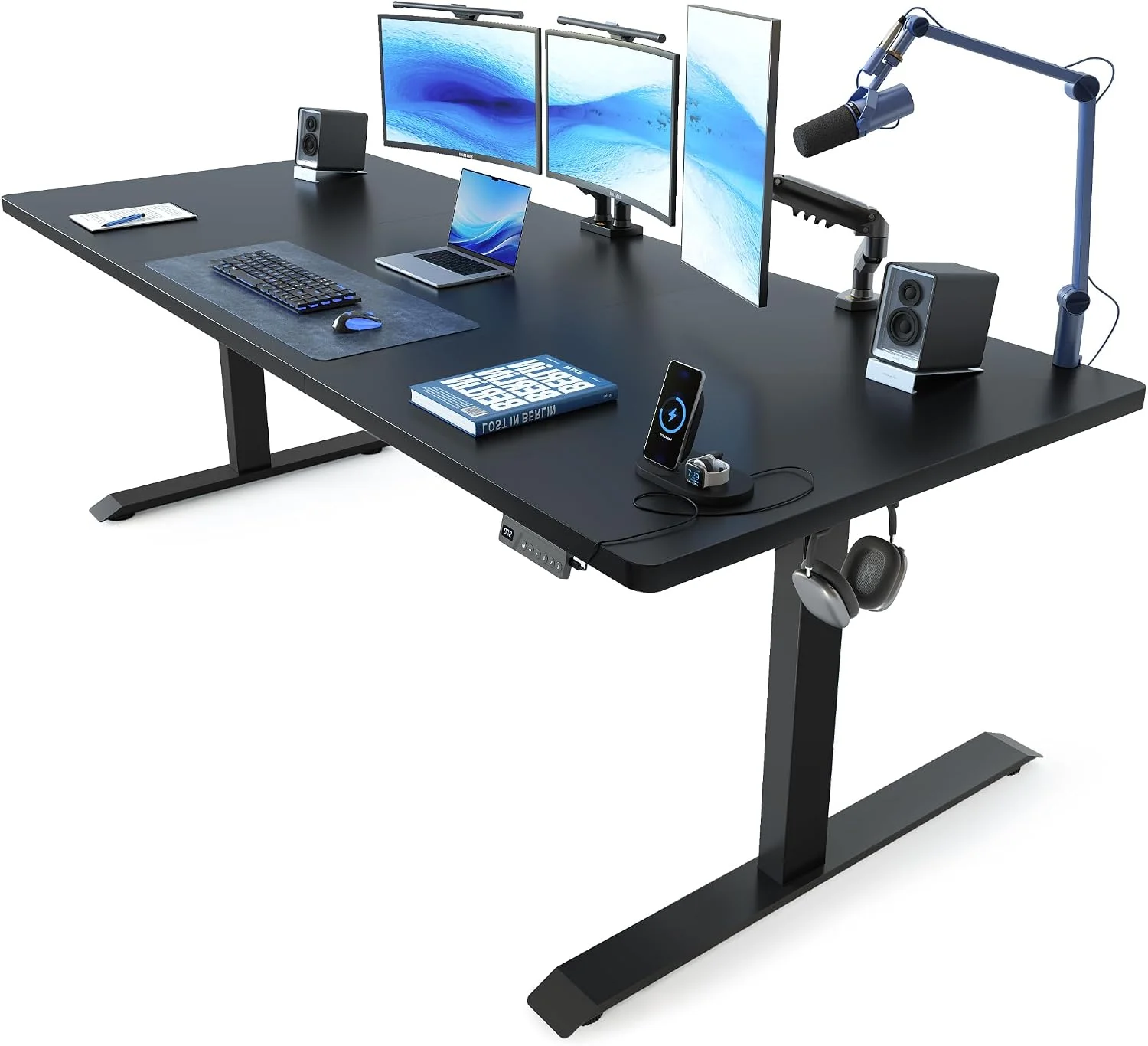 FEZIBO Standing Desk, 48 × 24 Inches Electric Height Adjustable - Image 11