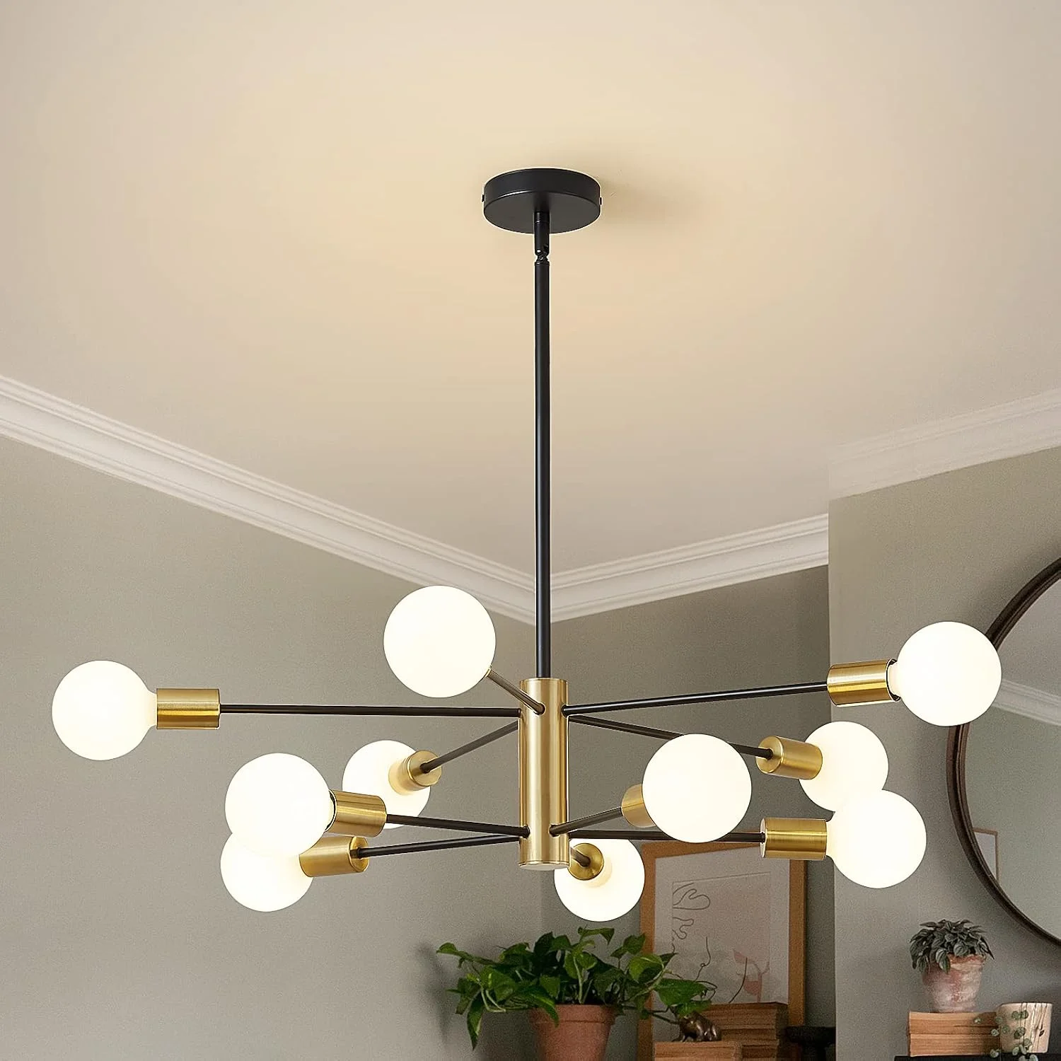 RUIYEY Modern Sputnik Chandeliers Light - Image 12