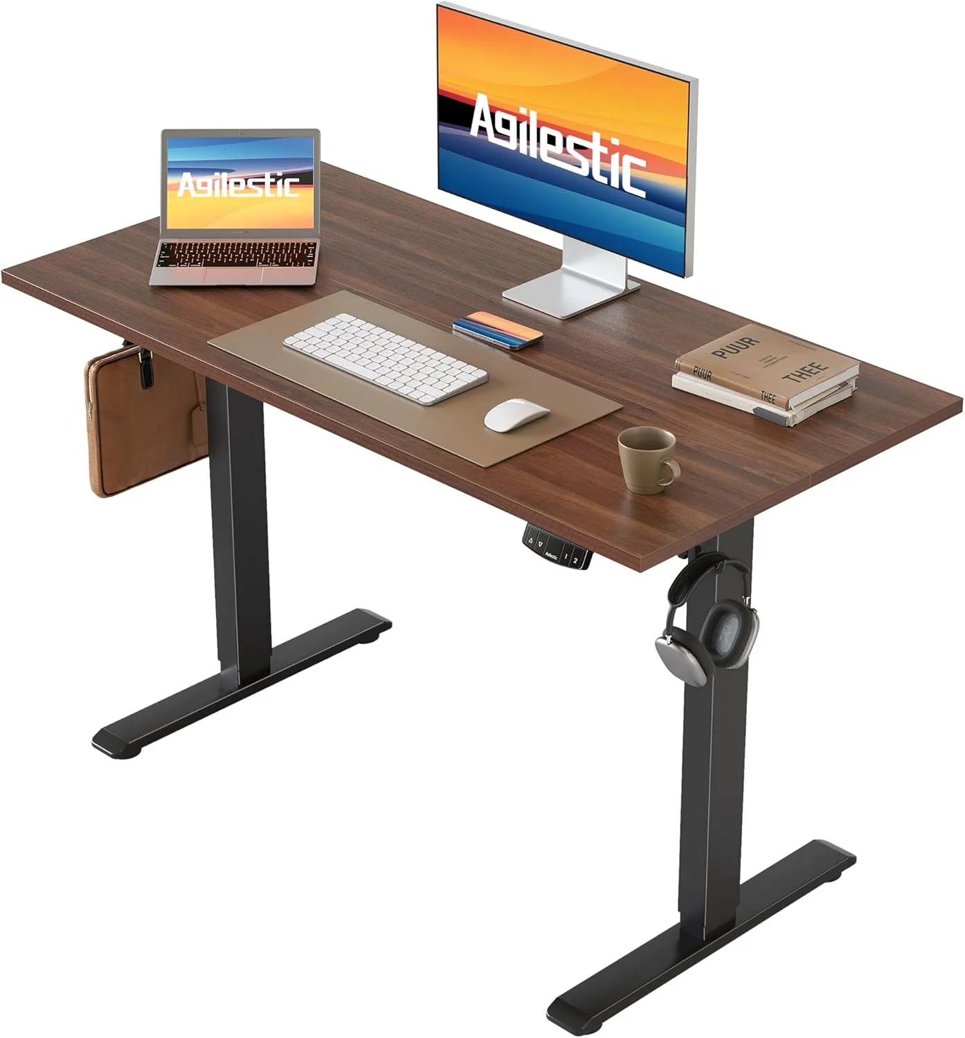 Agilestic Electric Standing Desk, 48 x 24 Inches Height Adjustable Desk - Image 18