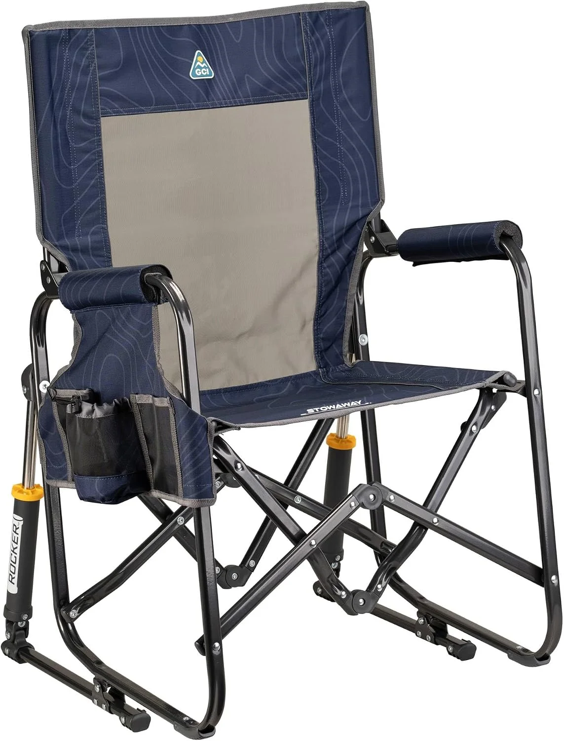 GCI Outdoor Freestyle Rocker Camping Chair - Black - Image 15