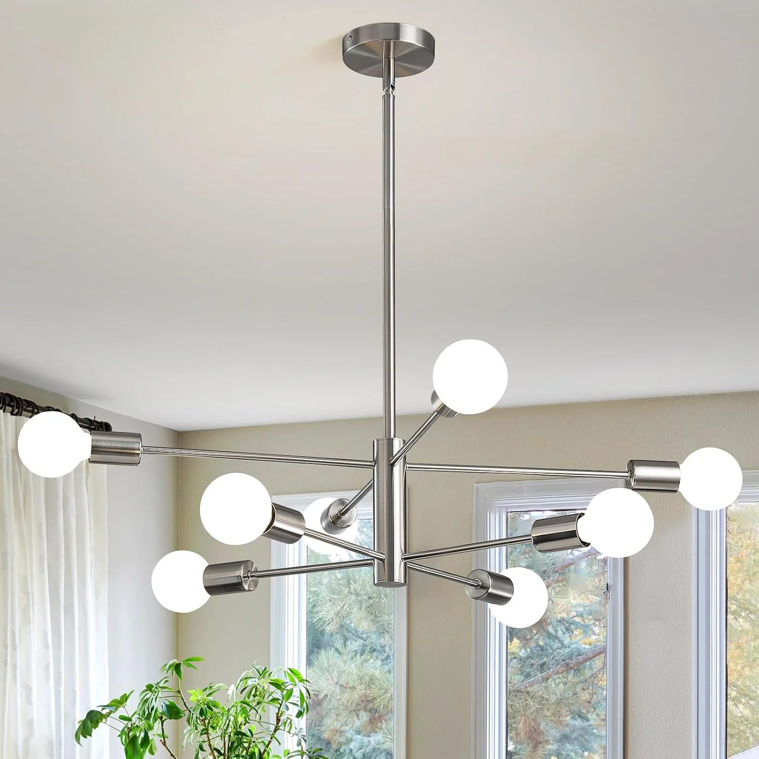 RUIYEY Modern Sputnik Chandeliers Light - Image 4