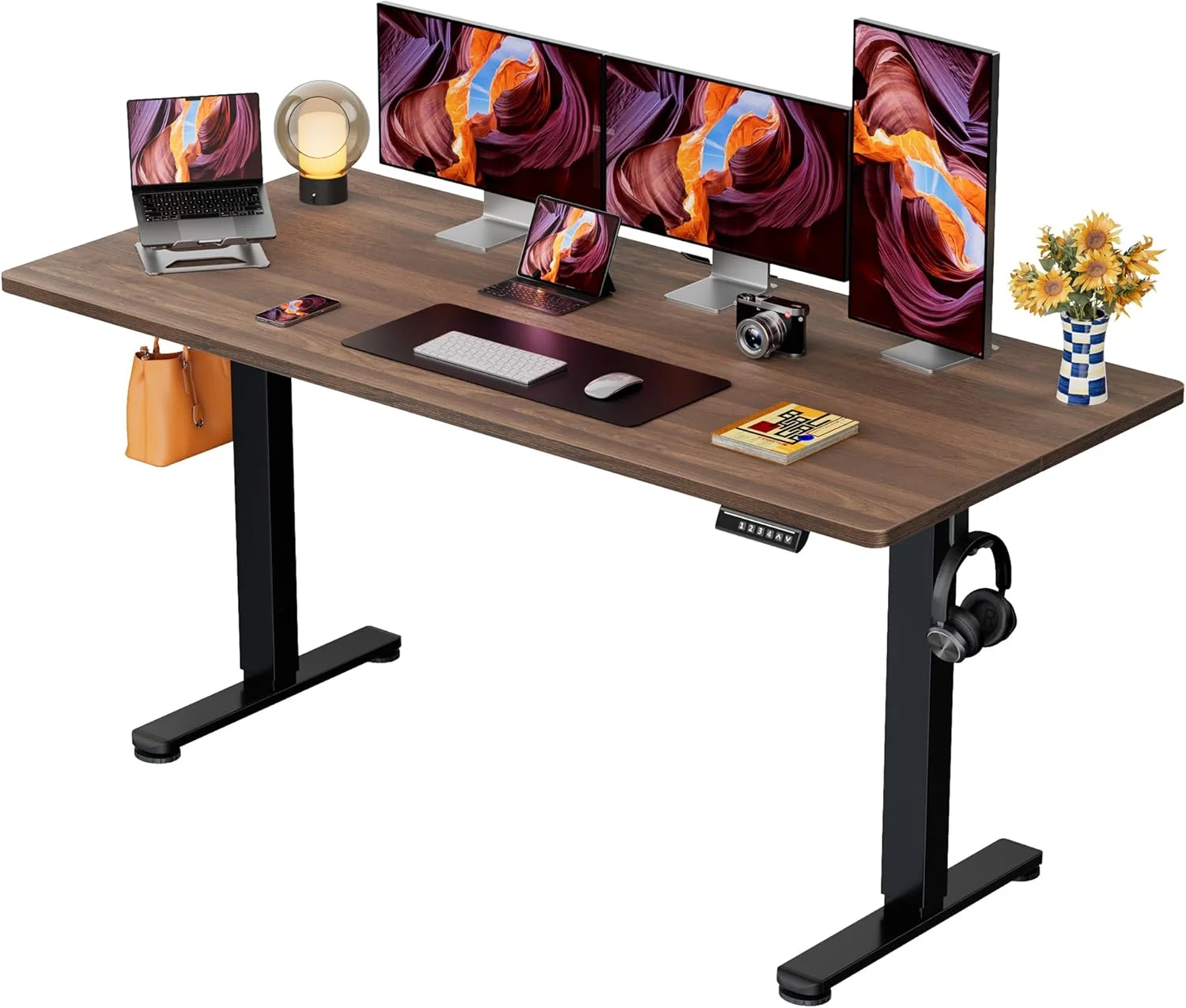 ErGear Height Adjustable Electric Standing Desk, 48 x 24 Inches Sit Stand up Desk - Image 12