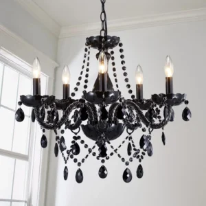 Alternative view of Saint Mossi 5 Light Modern Contemporary Elegant K9 Crystal Glass Chandelier Pendant Ceiling Lighting Fixture