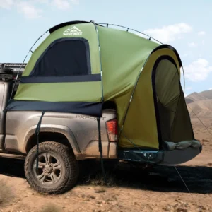 Alternative view of Truck Bed Tent, Waterproof PU3000mm Pickup Truck Tent for Camping 5.5-6.0 Ft Bed, 2-3 Person Sleeping Truck Tent