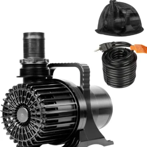 OYO WATER 1800 GPH 100W IPX8 Submersible Small Pond Waterfall Pump, 32.8FT long power cord