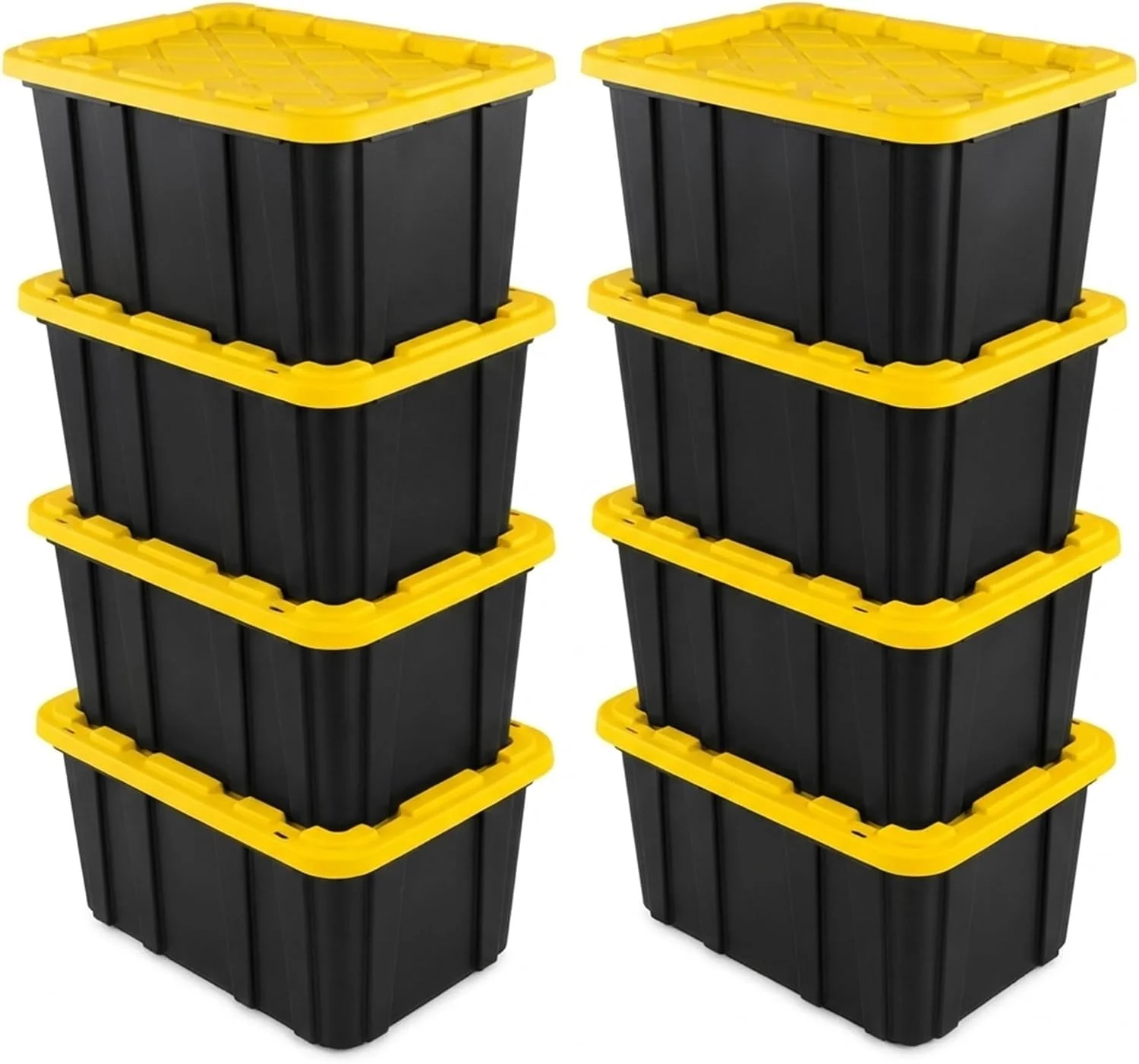 Sterilite 4-Pack 27 Gallon Industrial Storage Tote, Heavy-Duty Plastic Bins - Image 14