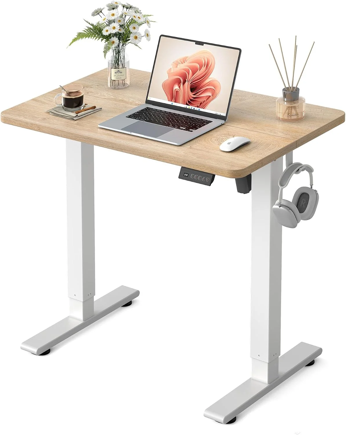 FEZIBO Standing Desk, 48 × 24 Inches Electric Height Adjustable - Image 24