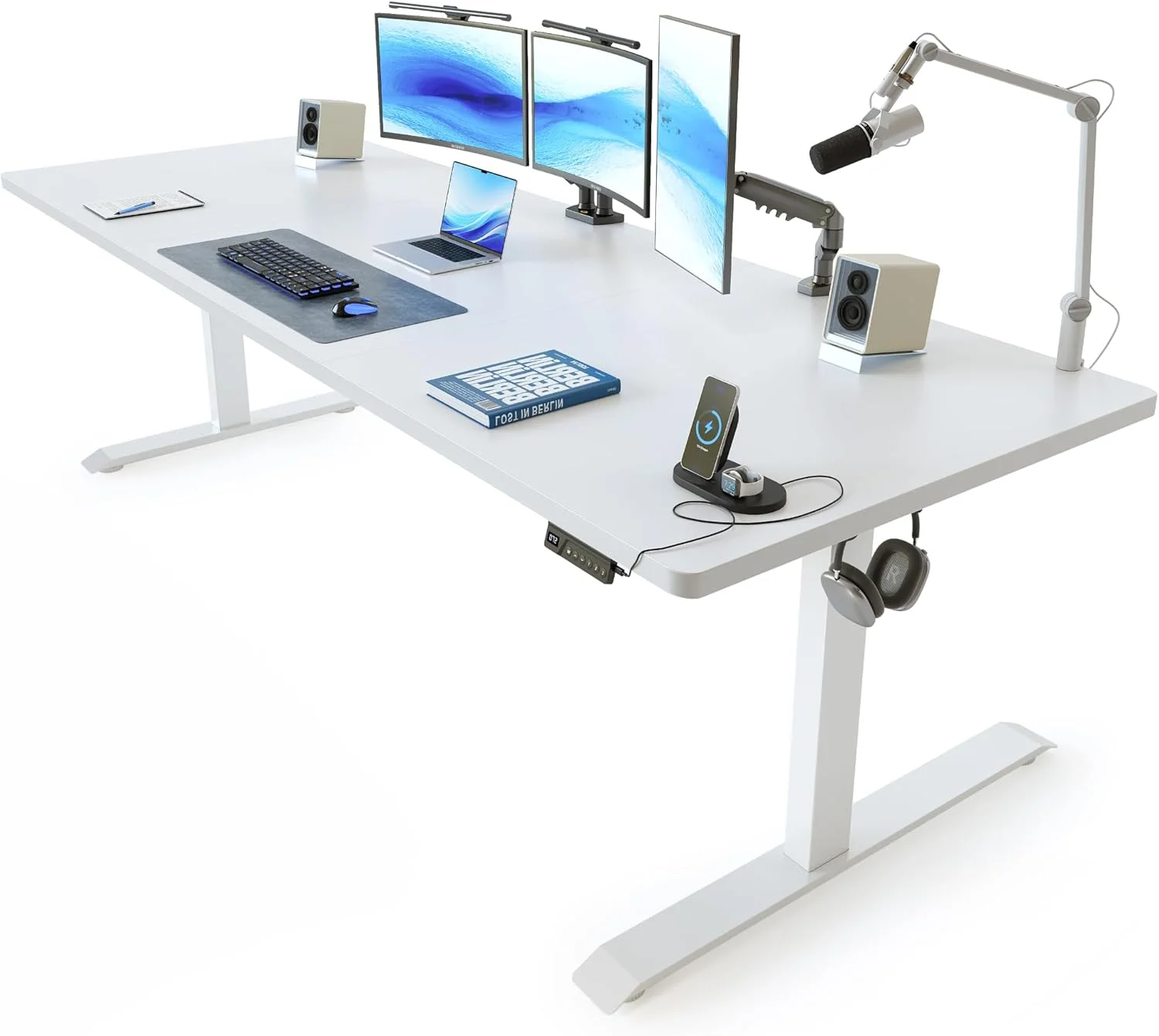 FEZIBO Standing Desk, 48 × 24 Inches Electric Height Adjustable - Image 28