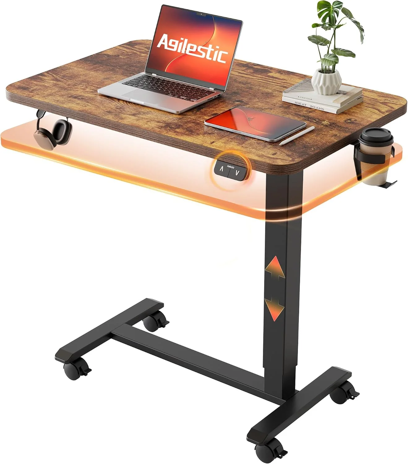 Agilestic Electric Standing Desk, 48 x 24 Inches Height Adjustable Desk - Image 4