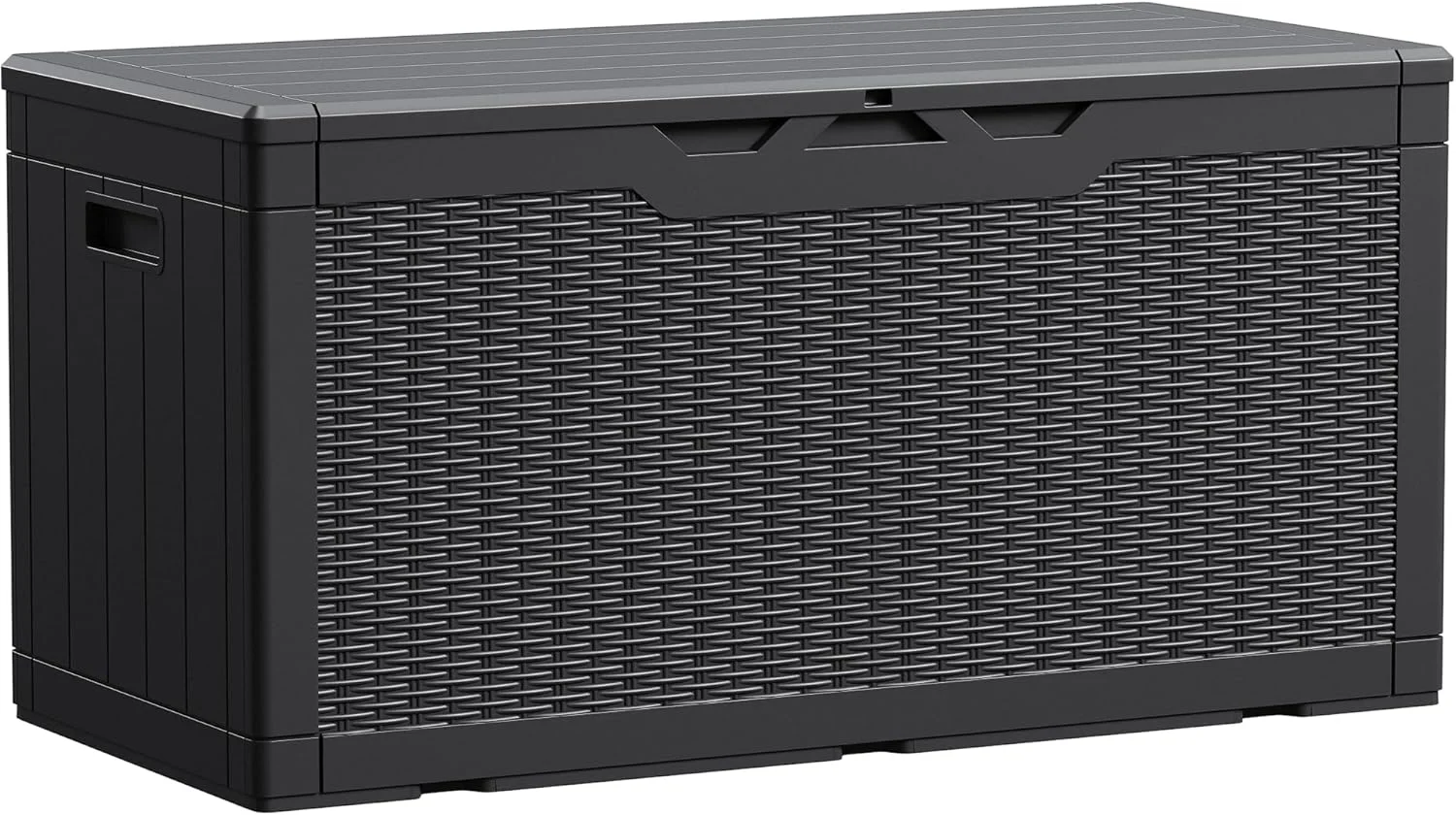 Devoko 100 Gallon Waterproof Resin Deck Box, Large Outdoor Storage Box - Image 7
