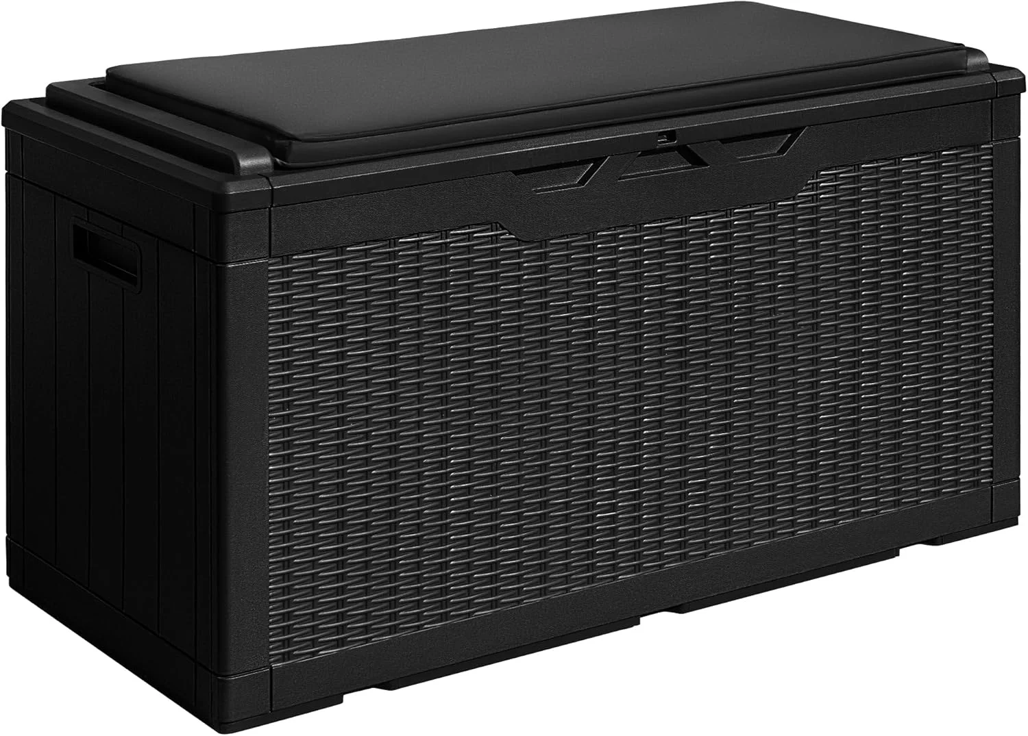 Devoko 100 Gallon Waterproof Resin Deck Box, Large Outdoor Storage Box - Image 20