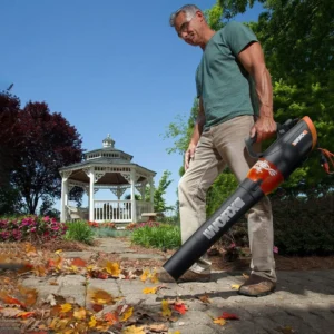 Alternative view of WORX 12 Amp Electric Leaf Blower, Turbine Blower for Lawn Care with 600 CFM & 2 Speed Control, Corded, WG520