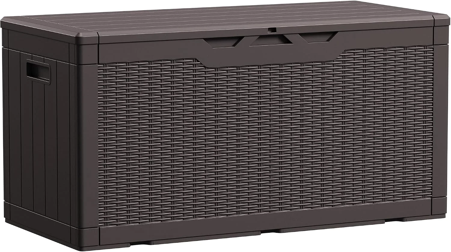 Devoko 100 Gallon Waterproof Resin Deck Box, Large Outdoor Storage Box - Image 25
