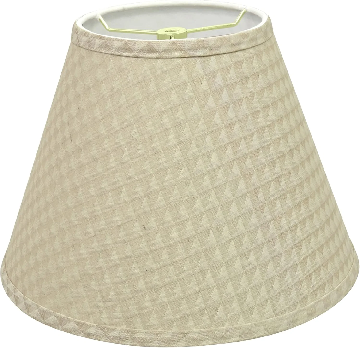 Aspen Creative 32622 Transitional Empire Shape Spider Construction Lamp Shade in Cider Brown - Image 8