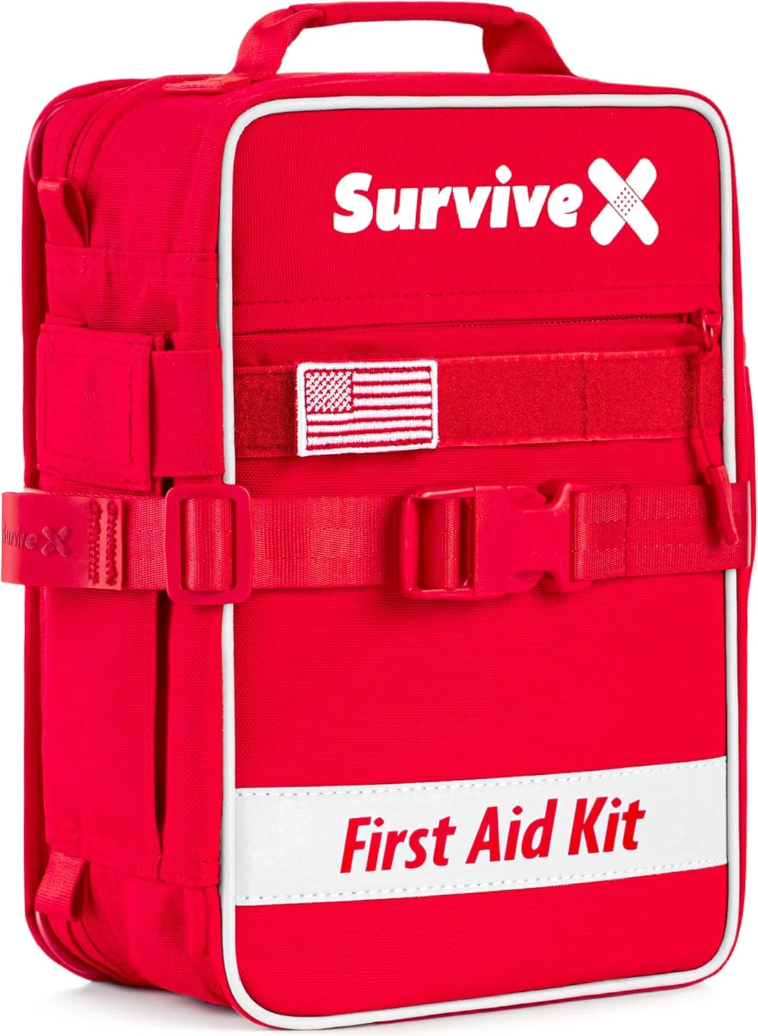 SurviveX Large First Aid Kit for Car, Travel & Home - Image 2