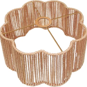 LUCORUSC Hanging Light Lamp Shades Boho Rattan Lamp Shades
