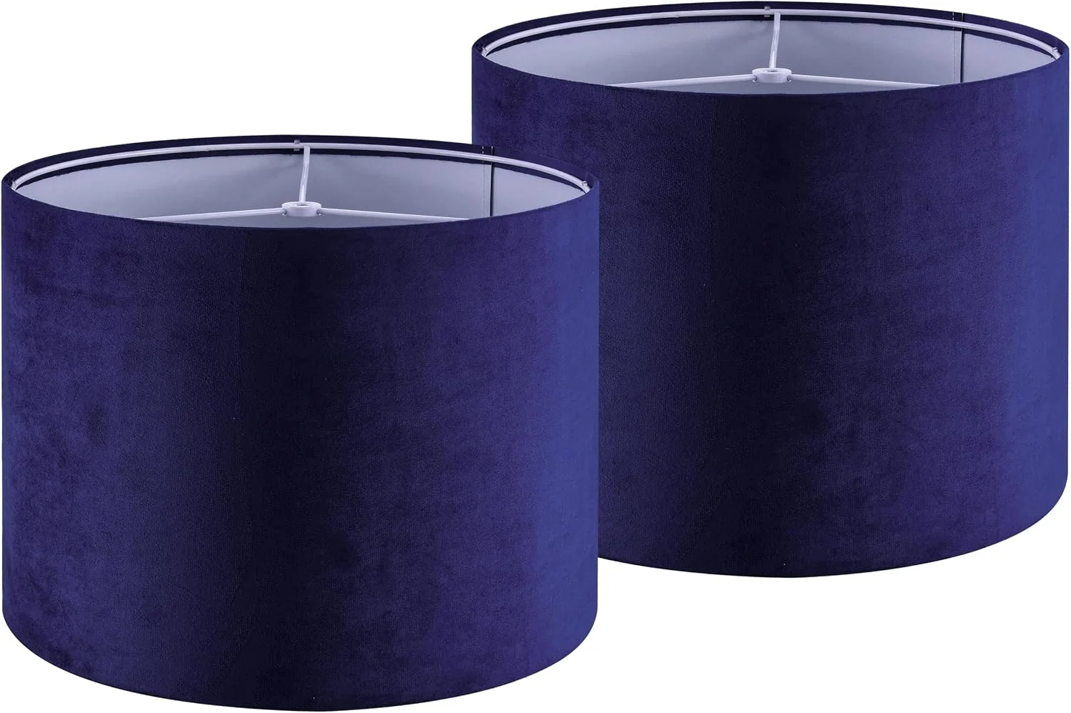 Set of 2 Drum Lampshades for Table, Modern & Rustic Interiors - Image 13
