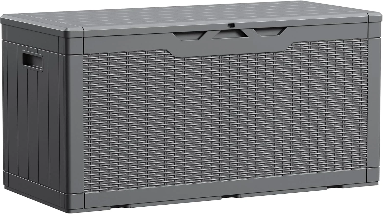 Devoko 100 Gallon Waterproof Resin Deck Box, Large Outdoor Storage Box - Image 24