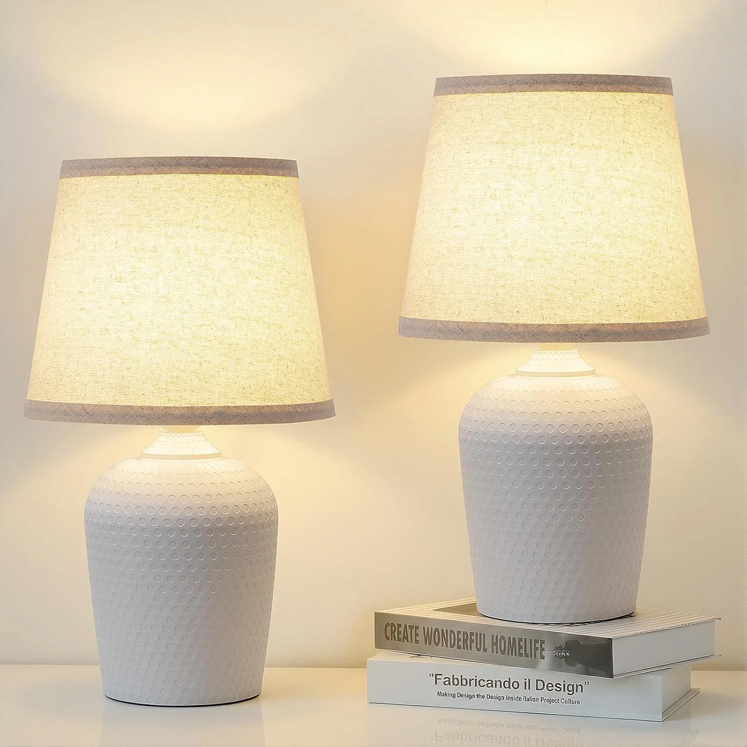 Sucolite Small 11.8'' Table Lamps Set of 2 - Image 3