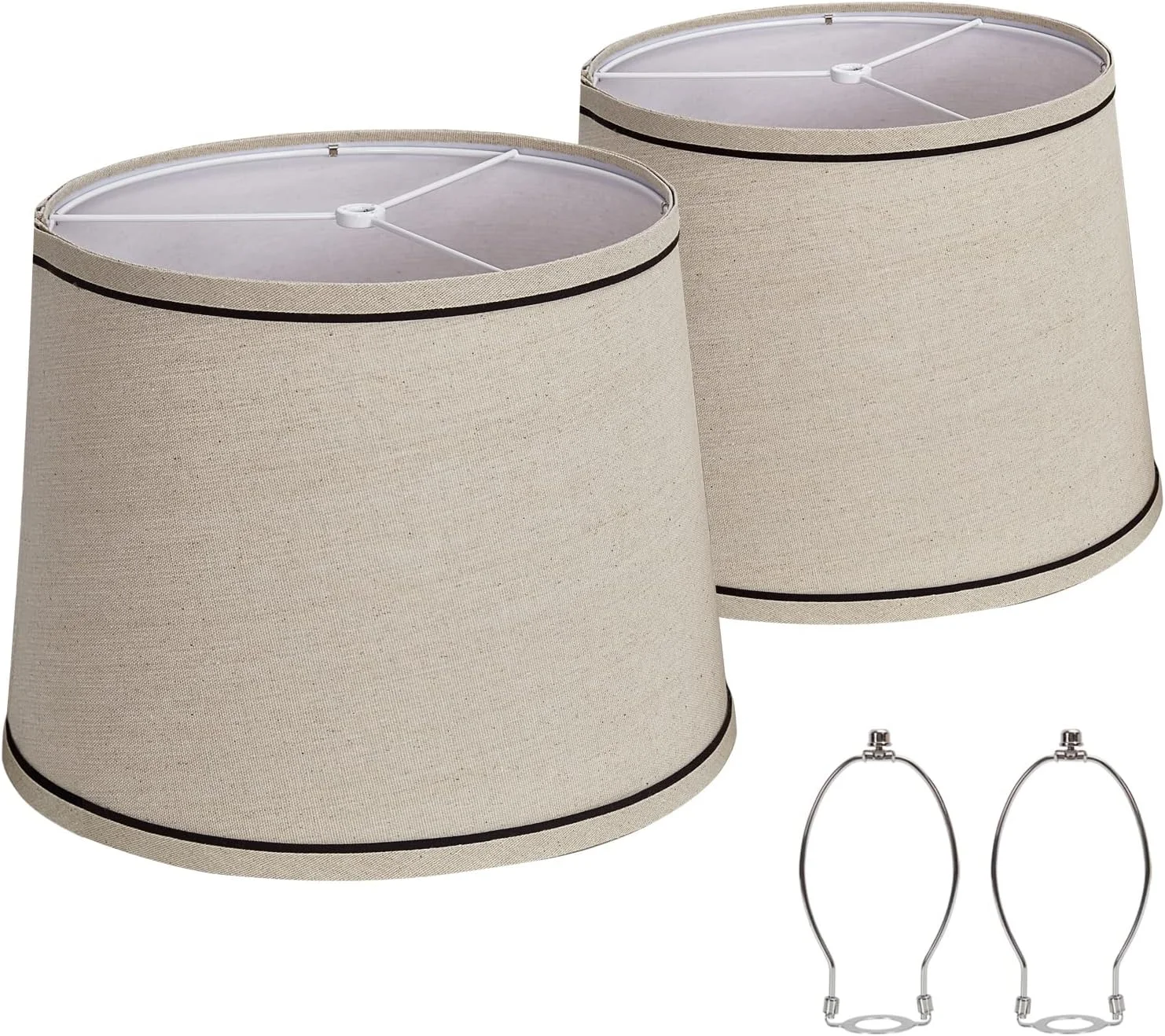 Pink Lamp Shades Set of 2 - Image 7