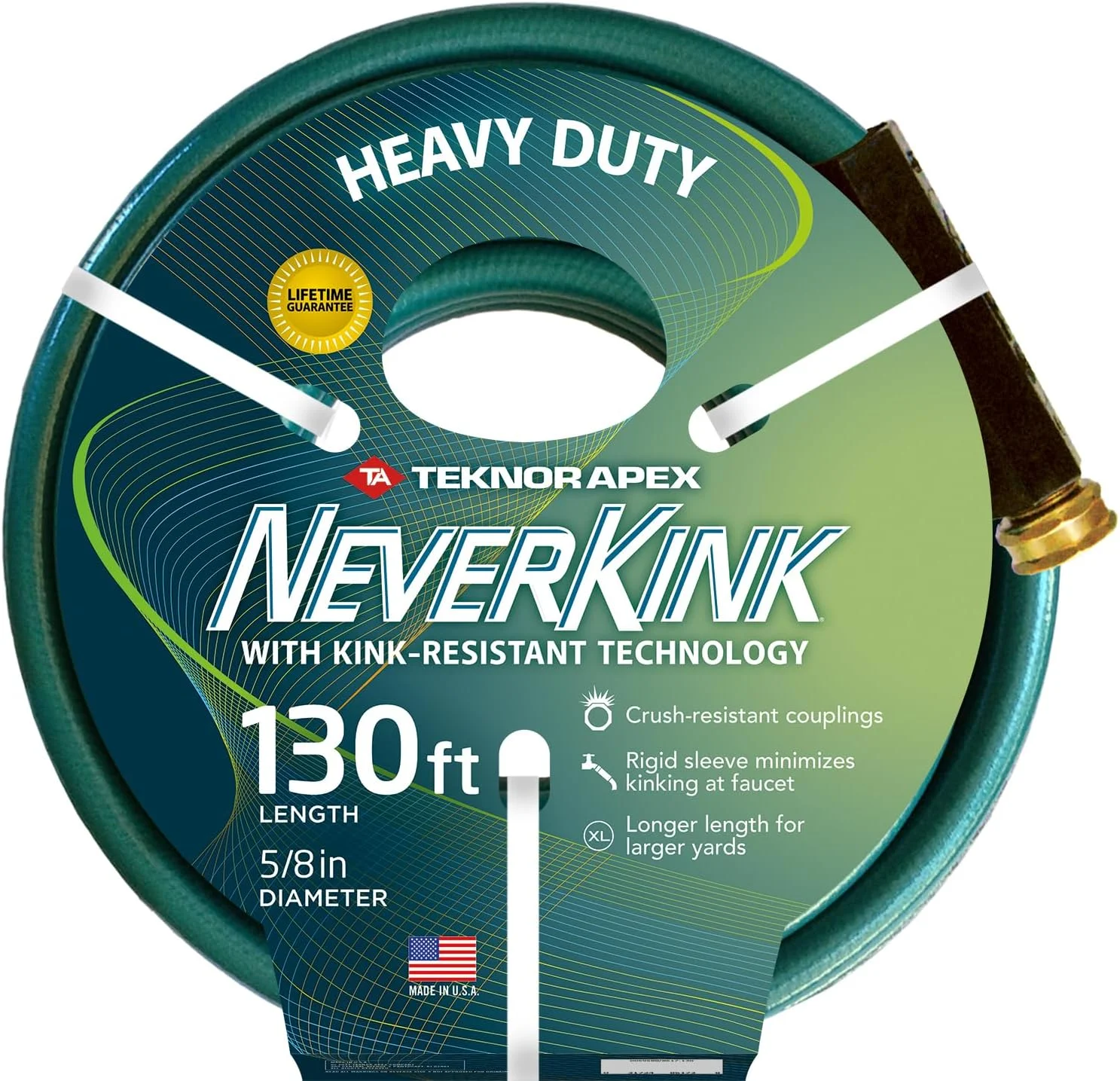 zero-G 4001-100 Garden Hose, 5/8 x 100', Gray - Image 4