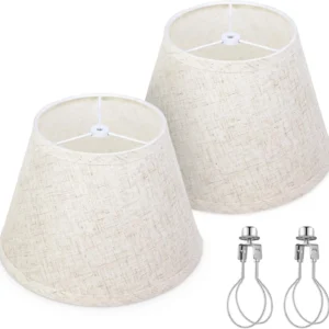 Alternative view of Beige Empire Lamp Shades Set of 2