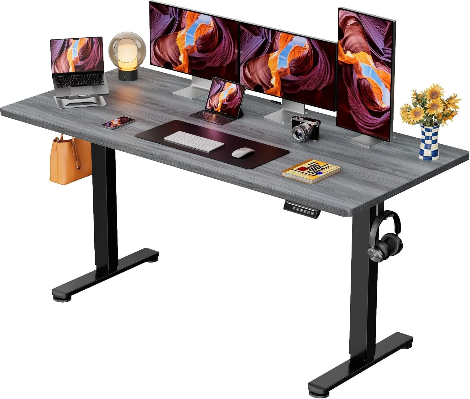 ErGear Height Adjustable Electric Standing Desk, 48 x 24 Inches Sit Stand up Desk - Image 38