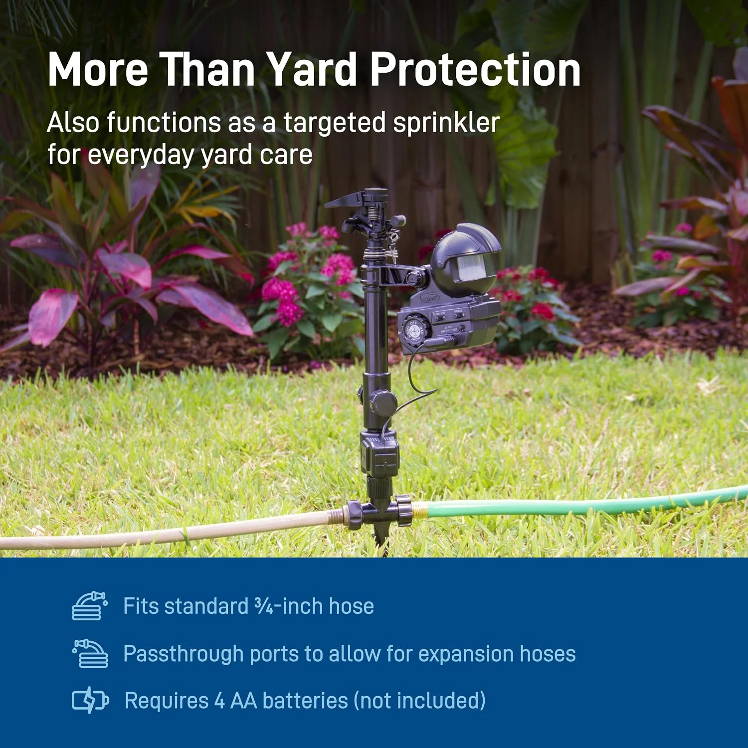 Orbit Yard Enforcer Motion-Activated Sprinkler, Outdoor Animal Repeller & Lawn Protector, 62100 - Image 9