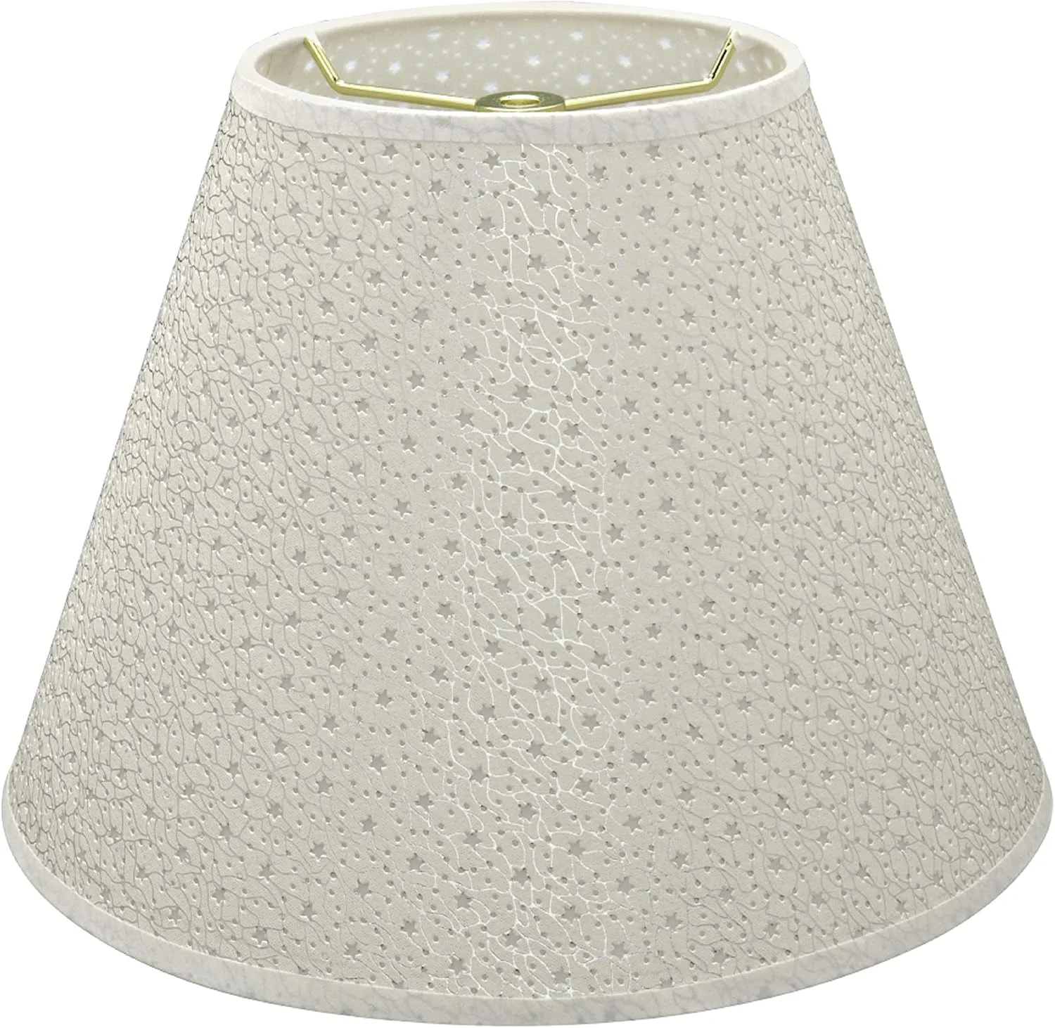 Aspen Creative 32622 Transitional Empire Shape Spider Construction Lamp Shade in Cider Brown - Image 13