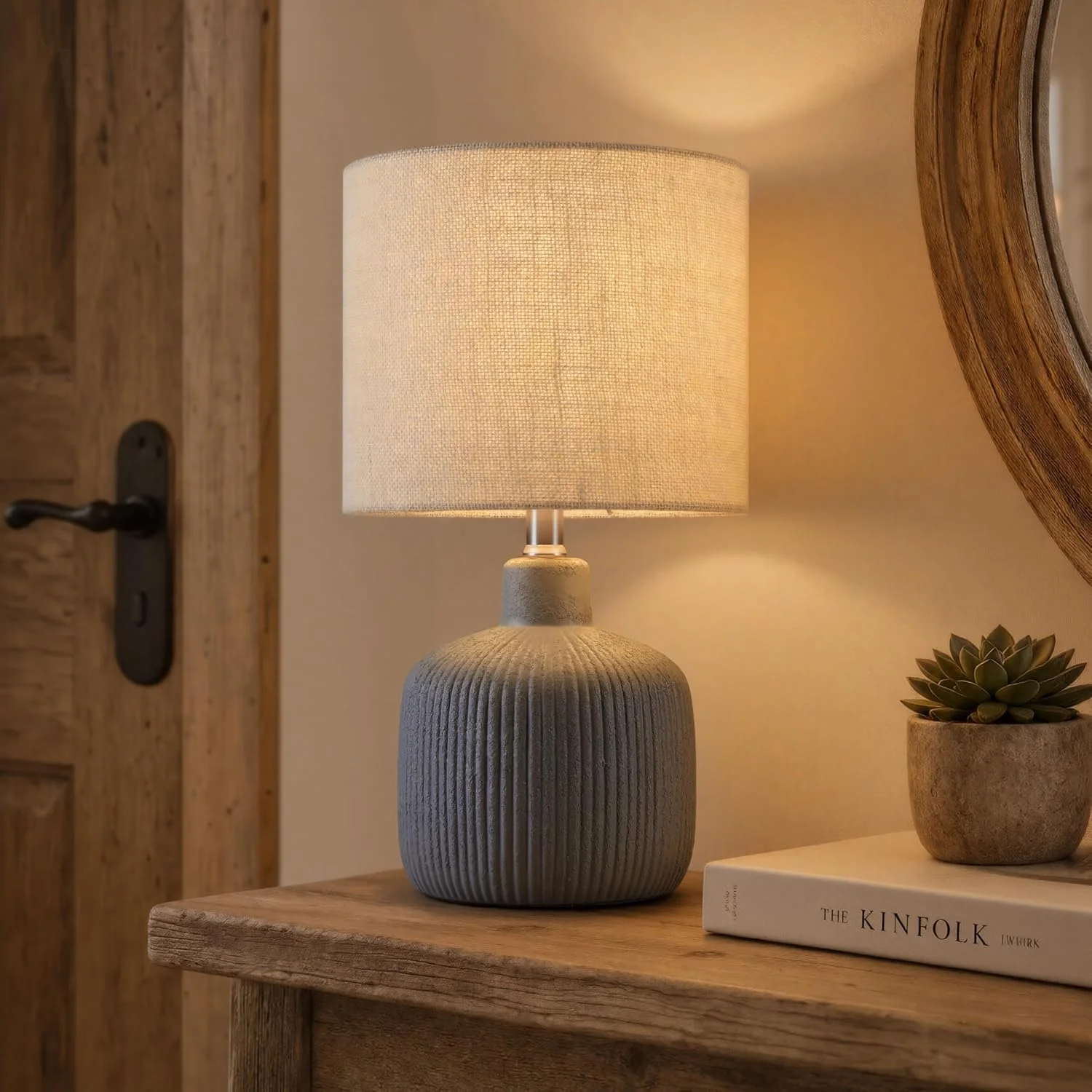KAWOTI Ceramic Table Lamp