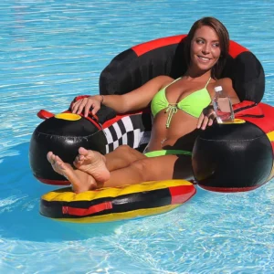 Alternative view of Sportsstuff Siesta Lounge | Floatable Lounge, Heavy-Gauge PVC Bladder, Heavy-Duty Nylon Cover