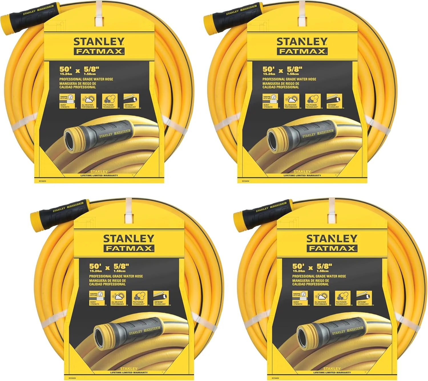 Stanley BDS6651 Fatmax Professional Grade Water Hose, 75' x 5/8 - Image 4