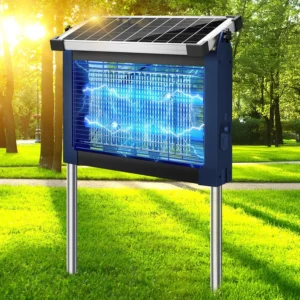 Alternative view of Solar Bug Zapper Outdoor, Mosquito Zapper 4500V Cordless Waterproof, Portable Type-C & Solar Powered Bug Zapper