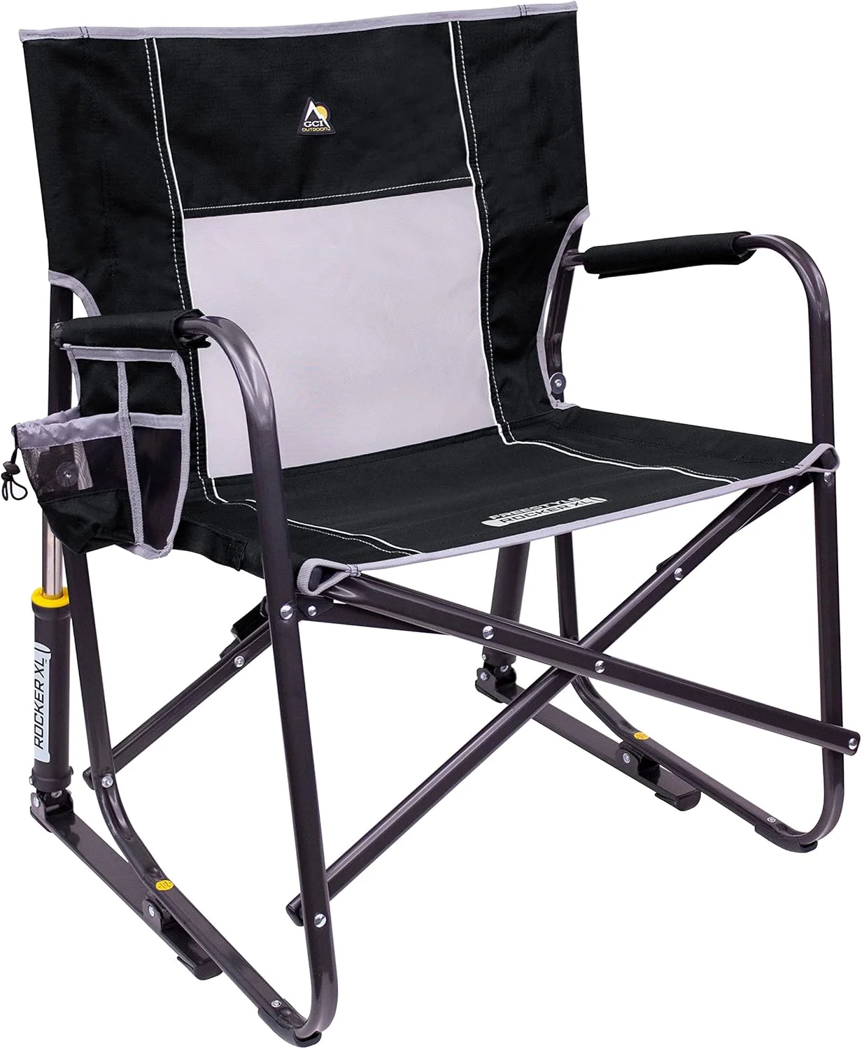 GCI Outdoor Freestyle Rocker Camping Chair - Black - Image 2