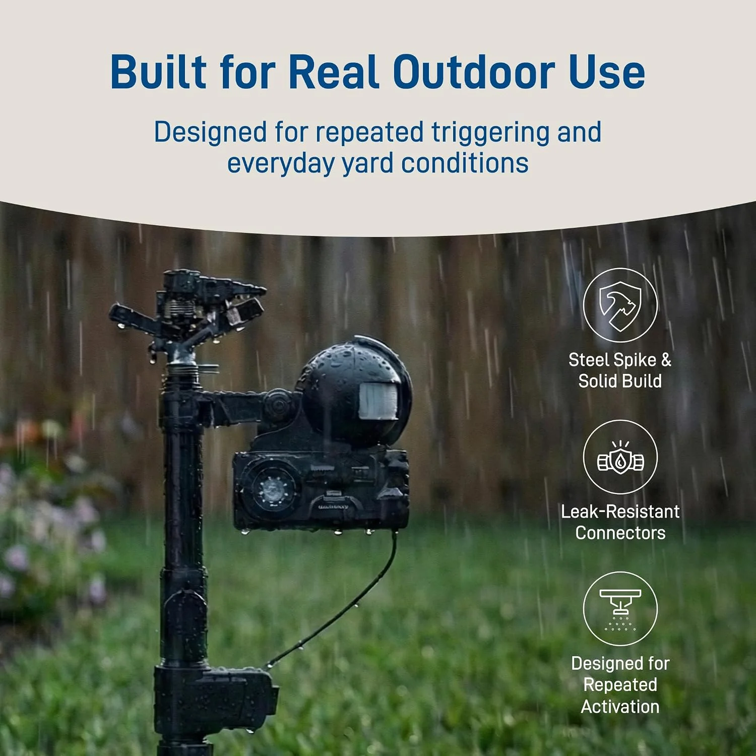 Orbit Yard Enforcer Motion-Activated Sprinkler, Outdoor Animal Repeller & Lawn Protector, 62100 - Image 7
