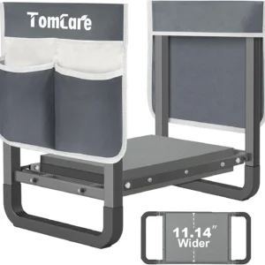 Alternative view of TomCare Garden Kneeler and Seat 11.12” Wider Larger Soft Kneeling Pad Garden Bench with 2 Large Tool Pouches Heavy Duty