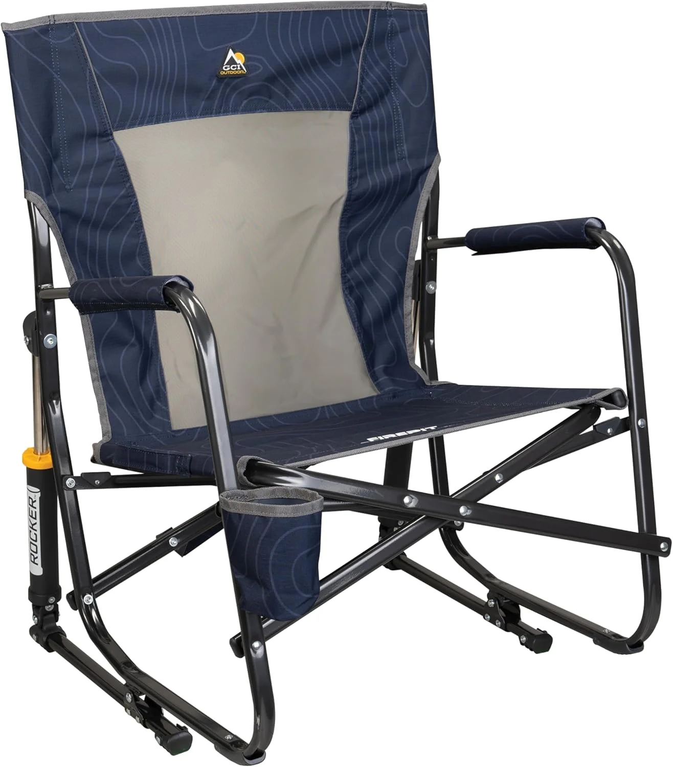 GCI Outdoor Freestyle Rocker Camping Chair - Black - Image 14