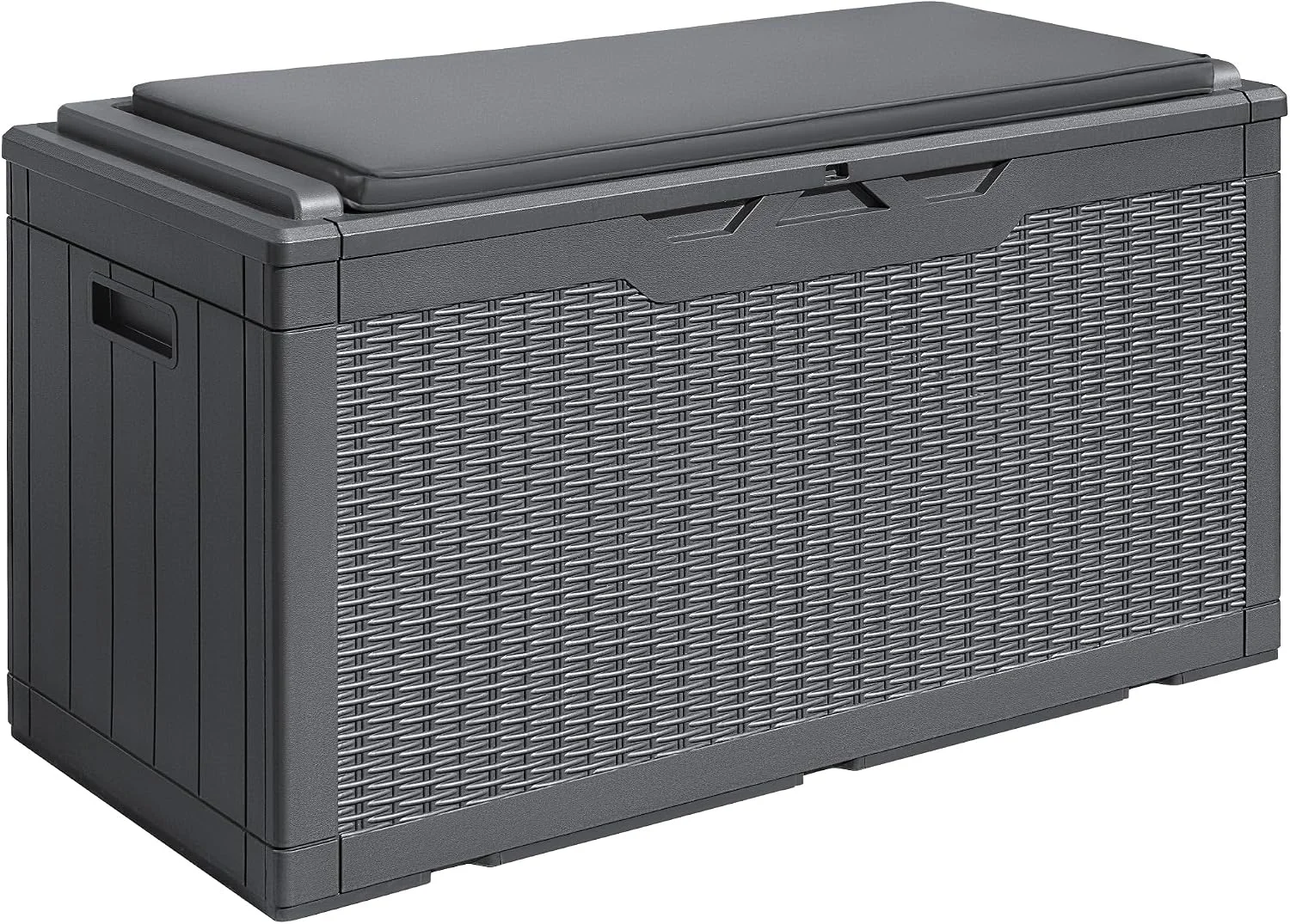Devoko 100 Gallon Waterproof Resin Deck Box, Large Outdoor Storage Box - Image 15