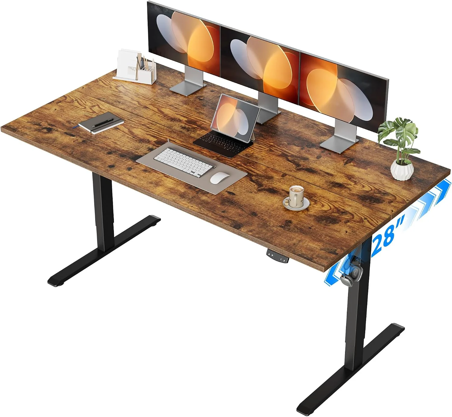 Agilestic Electric Standing Desk, 48 x 24 Inches Height Adjustable Desk - Image 38