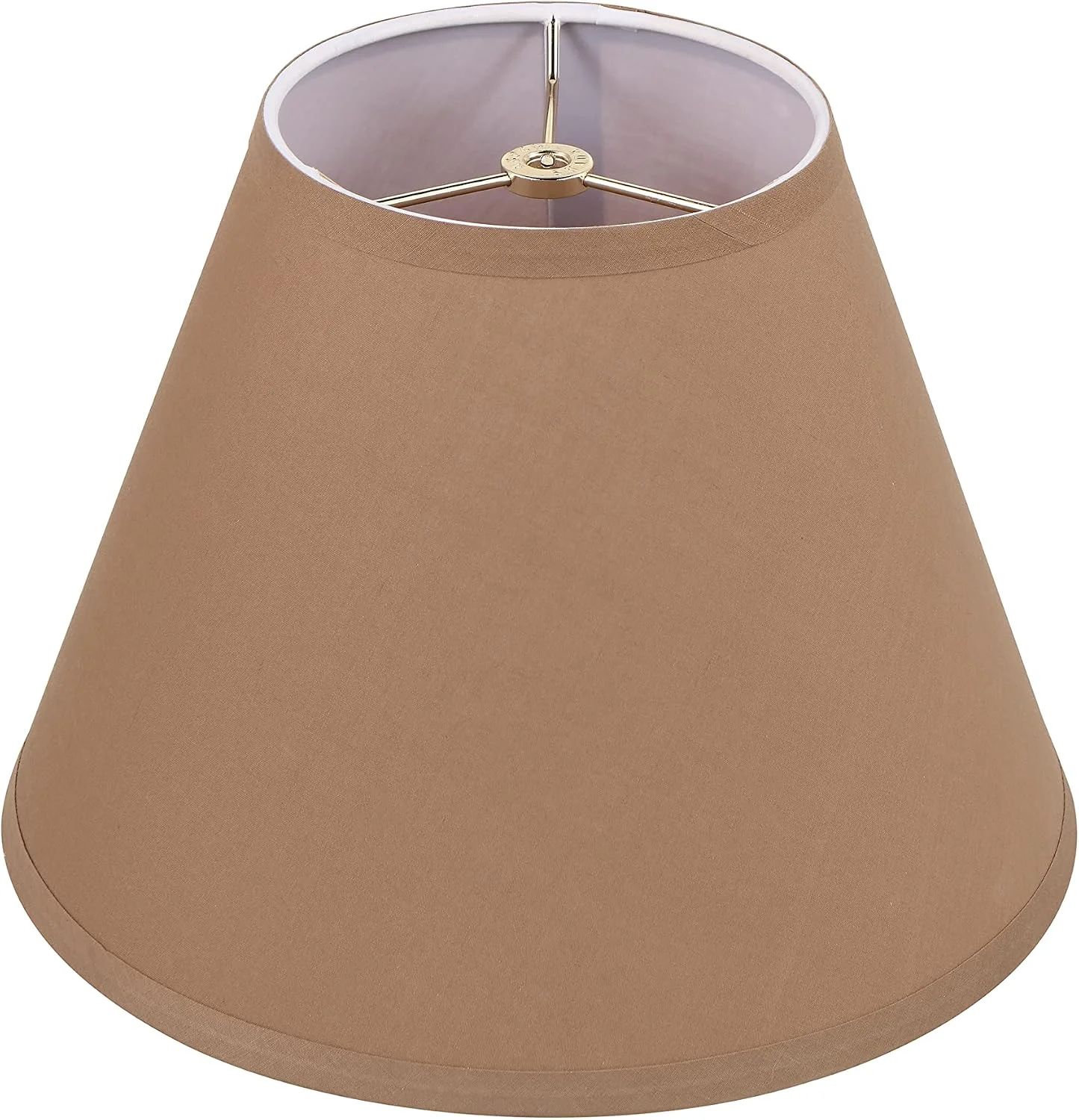 Aspen Creative 32622 Transitional Empire Shape Spider Construction Lamp Shade in Cider Brown - Image 19