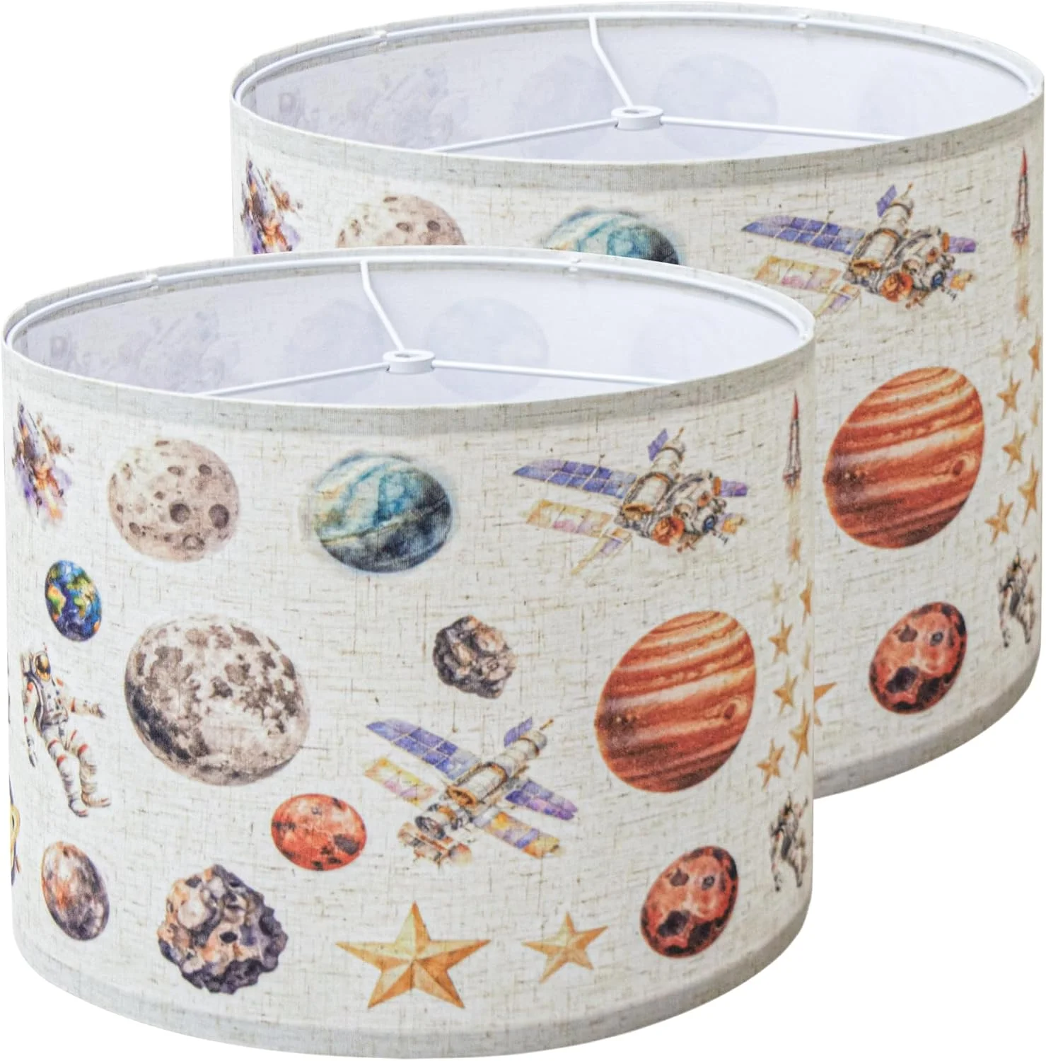 YUNLIAN Medium Lamp Shades Set of 2 - Image 16