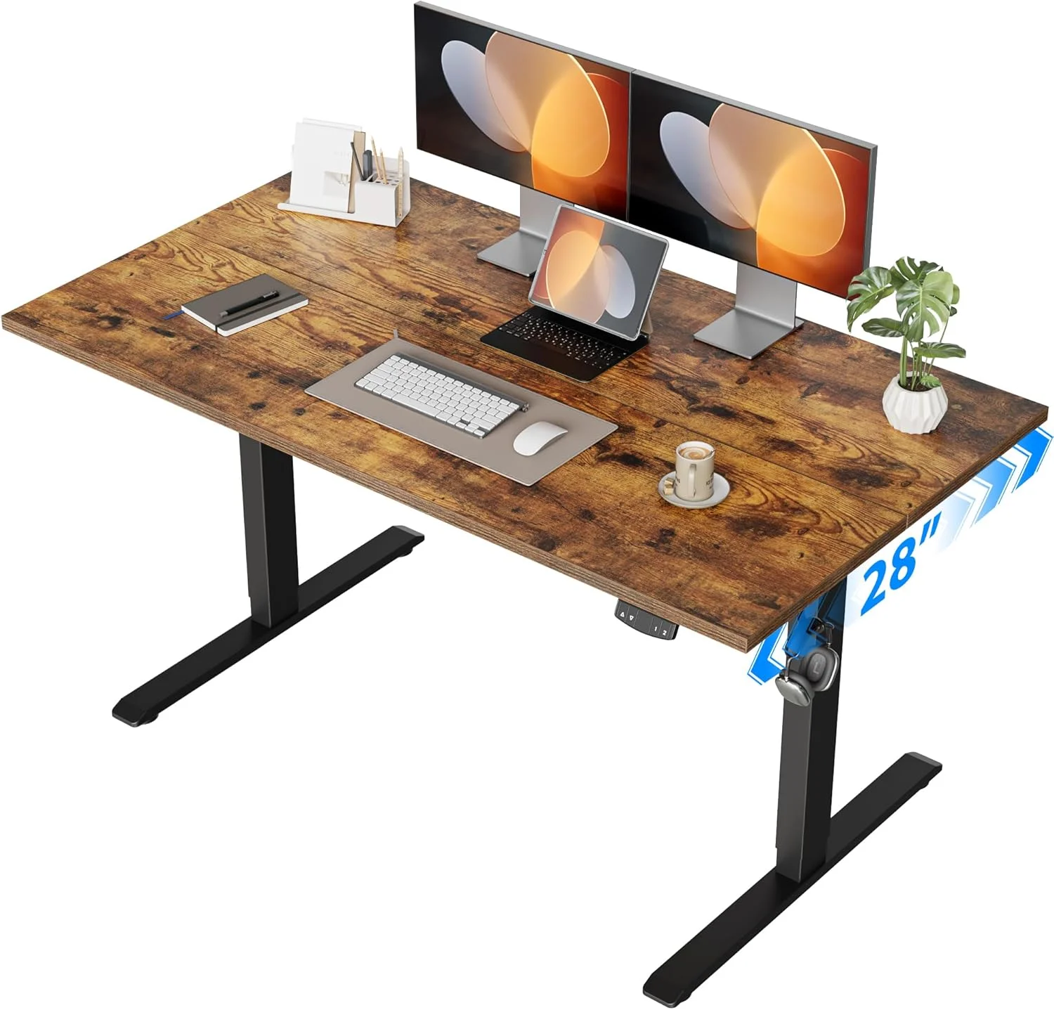 Agilestic Electric Standing Desk, 48 x 24 Inches Height Adjustable Desk - Image 19