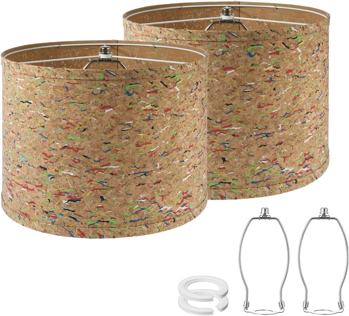 Drum Lampshades for Table Lamps - Image 4