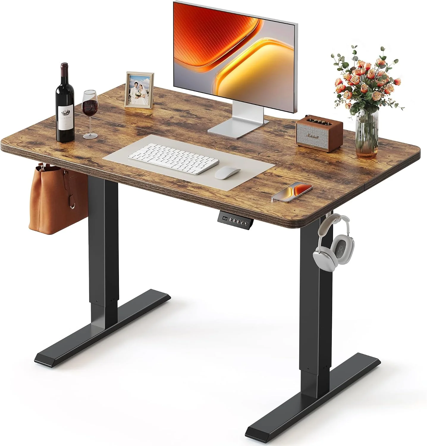 FEZIBO Standing Desk, 48 × 24 Inches Electric Height Adjustable - Image 12