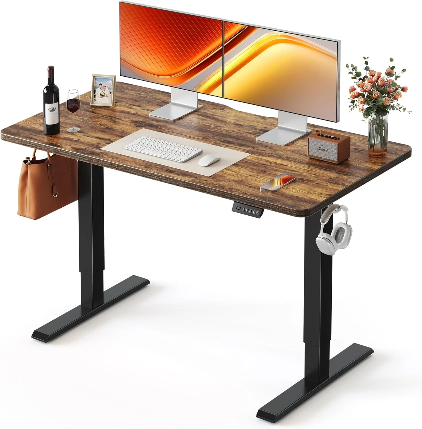 FEZIBO Standing Desk, 48 × 24 Inches Electric Height Adjustable - Image 7