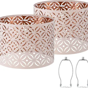Alternative view of Pink Lamp Shades Set of 2